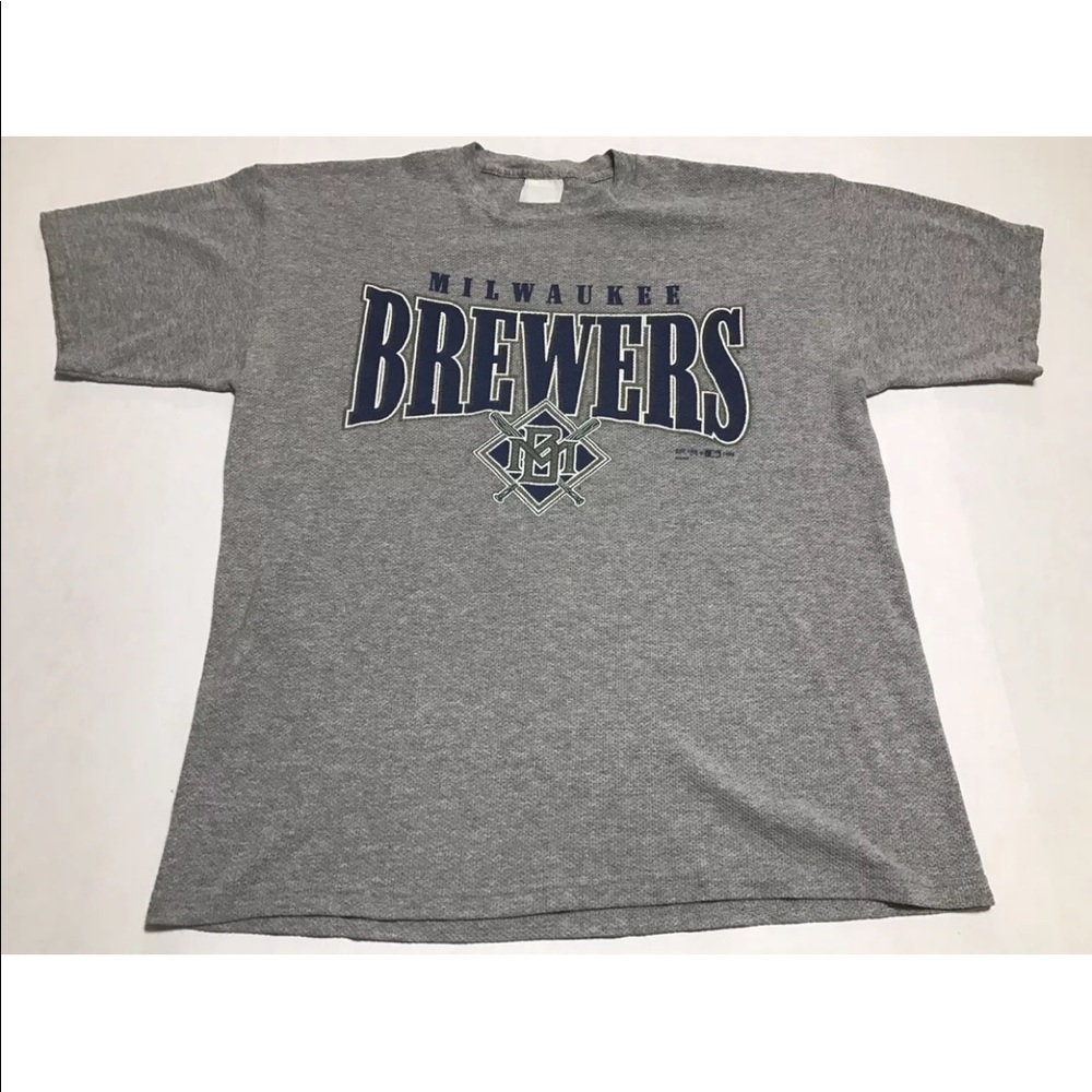 Vintage 1999 Milwaukee Brewers Spell T-Shirt